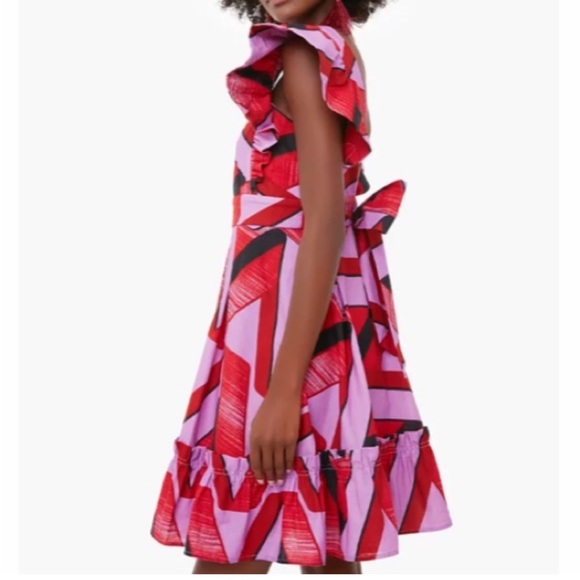 Tuckernuck Thistle Grove Weslen Tie-Back Bow Dress Large Gorgeous! - Picture 2 of 8